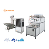 High Speed Automatic PET Plastic Cap Folding Machine For Bottle Cap Cutting