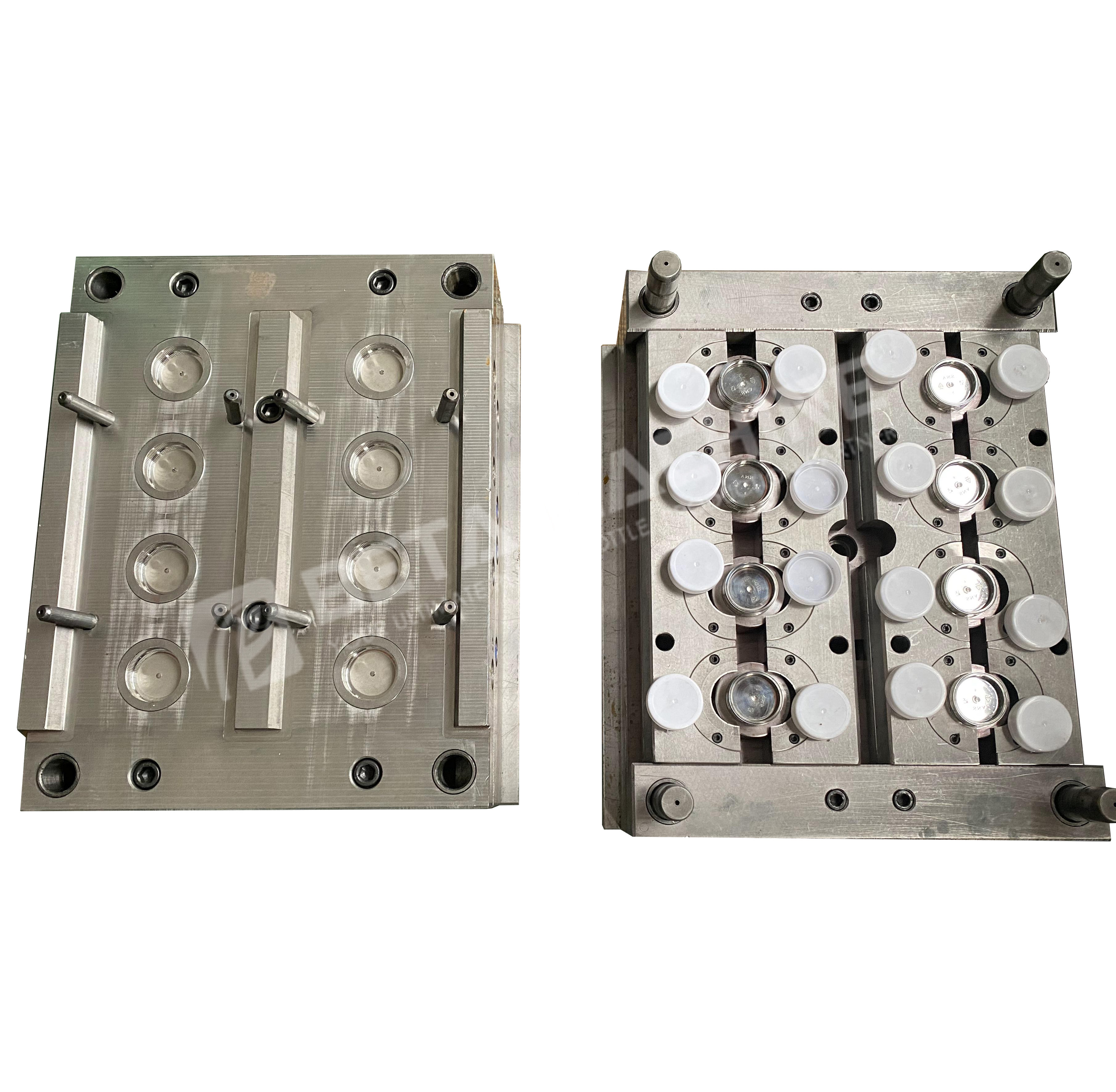 8 Cavity Plastic Cap Mold