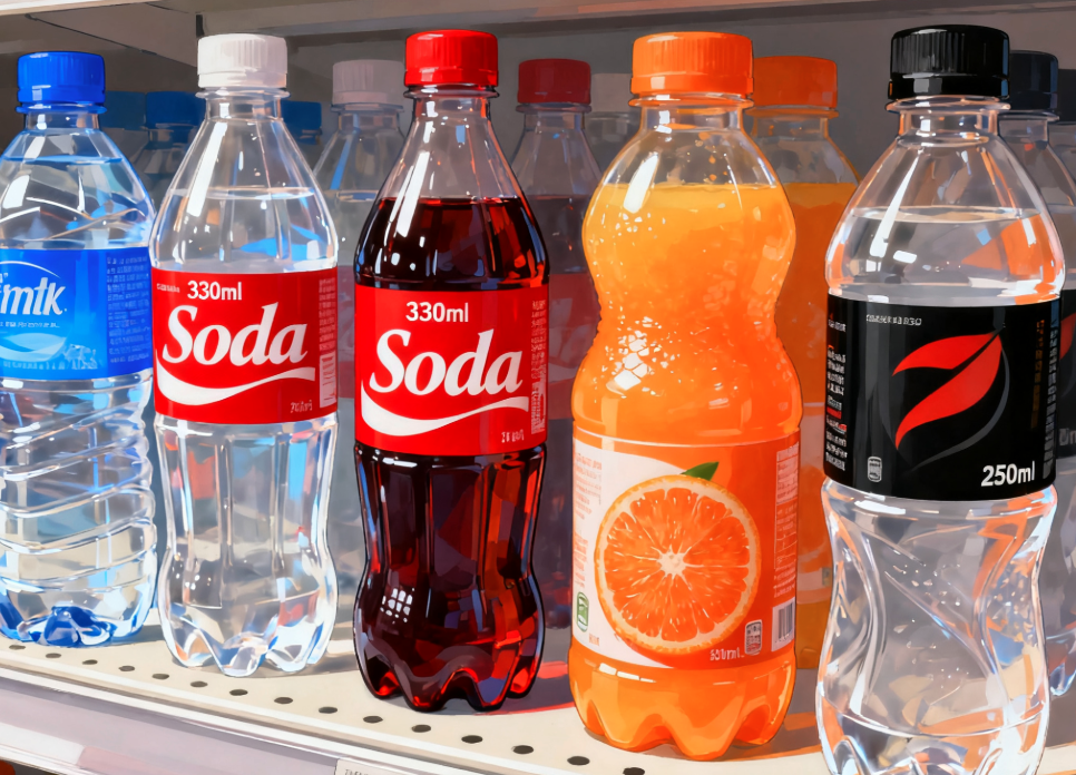 Beverage bottles